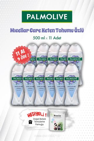 Mıcellar Care Keten Tohumu Özlü 500 ML Duş Jeli 11 AL 9 ÖDE ve ROSIE