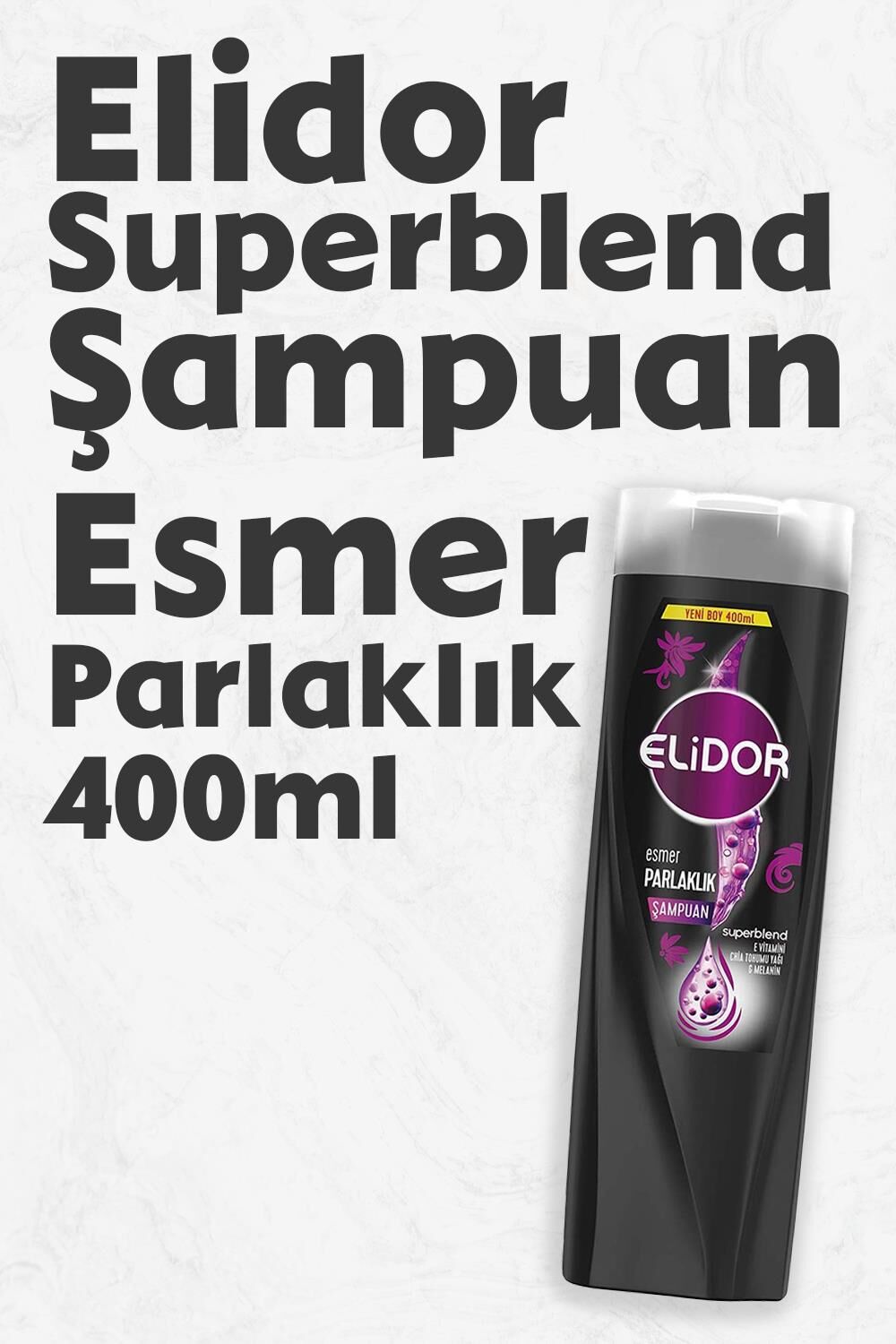 Elidor Superblend Şampuan Esmer Parlaklık 400 ml