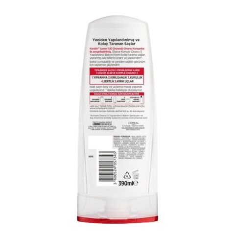 Elseve Komple Onarıcı 5 Yapılandırıcı Bakım Kremi 390 ml