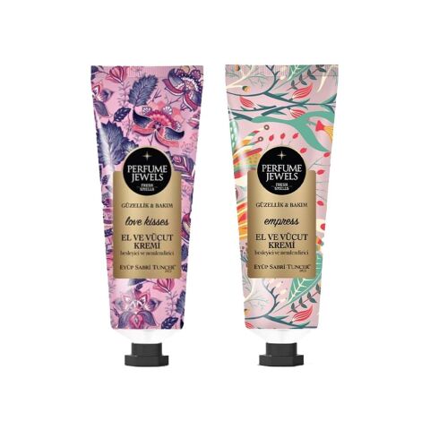 Eyüp Sabri Tuncer Perfume Jewels Love Kisses ve Empress El Kremi 50ML