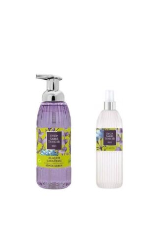 Eyüp Sabri Tuncer Alaçatı Lavantası Köpük Sabun 500 ml ve Kolonya 150 ML