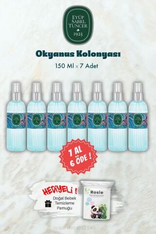 Okyanus Kolonyası 150 ML 7 AL 6 ÖDE ve ROSIE Hediye