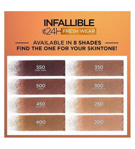 3 Adet Loreal Paris Infaillible 24H Fresh Wear Matte Bronzer 300 Light Medium ve ROSIE