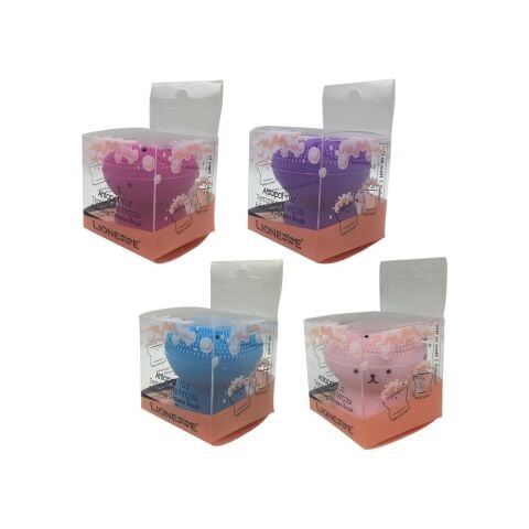 Tarko Lionesse Ahtapot Yüz Temizleme Fırçası - Koyu Pembe, Mavi, Mor ve Açık Pembe