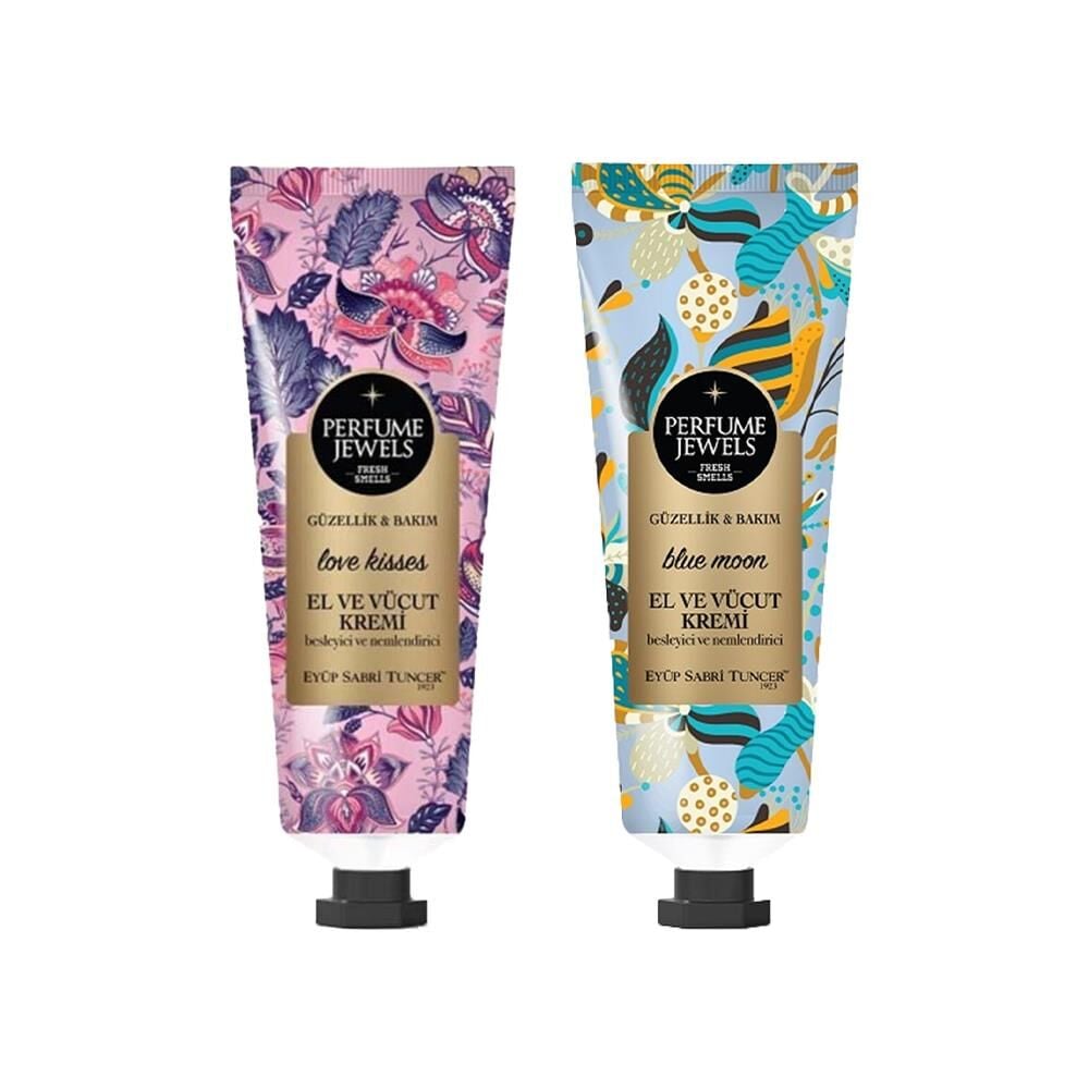 Eyüp Sabri Tuncer Perfume Jewels Love Kisses ve Blue Moon El Kremi 50ML