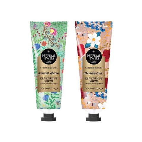 Eyüp Sabri Tuncer Perfume Jewels Summer Dream ve The Adventure El Kremi 50ML