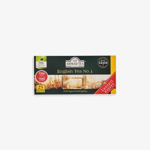 AHMAD TEA 25’li English Tea No.1 Bardak Poşet