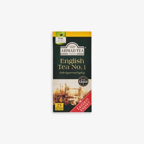 AHMAD TEA 25’li English Tea No.1 Bardak Poşet