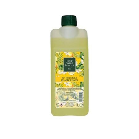 Eyüp Sabri Tuncer Klasik Limon Kolonyası Yedek Şişe 1 Litre