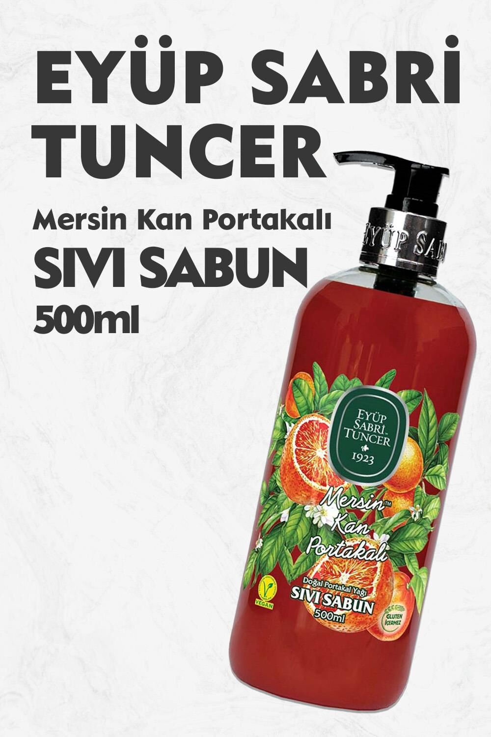 Eyüp Sabri Tuncer Mersin Kan Portakalı Sıvı Sabun 500 ml