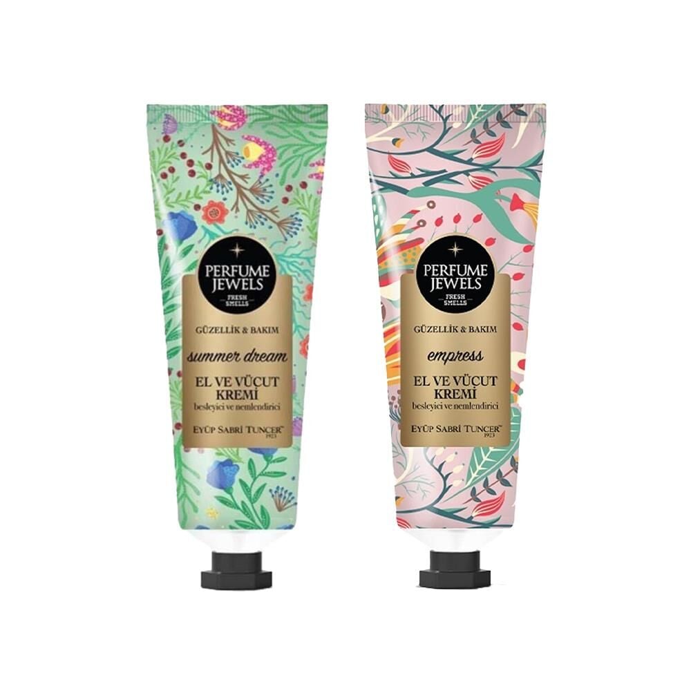 Eyüp Sabri Tuncer Perfume Jewels Summer Dream ve Empress El Kremi 50ML