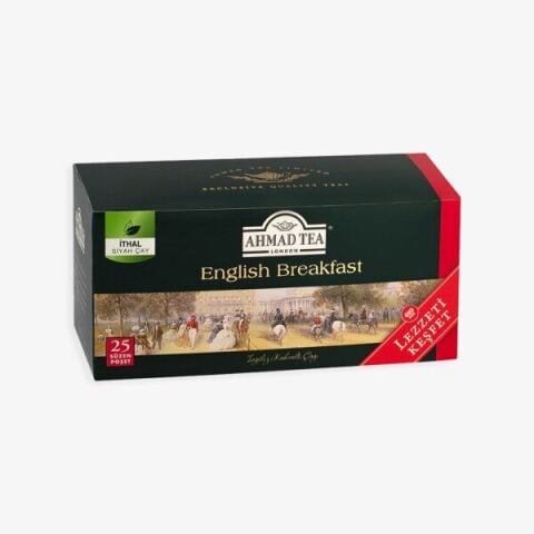 AHMAD TEA 25’li English Breakfast Bardak Poşet Çay 50 G