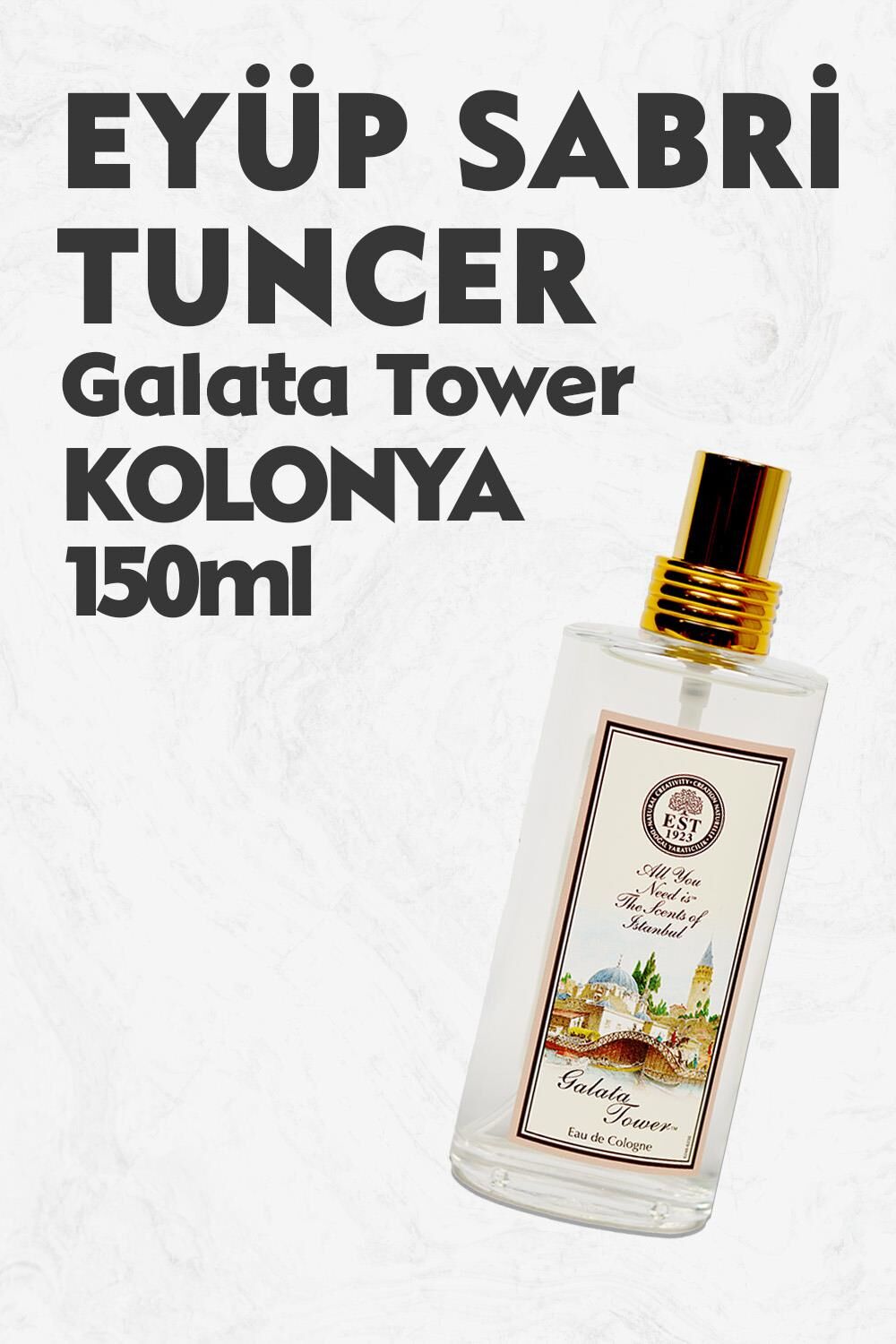 Eyüp Sabri Tuncer Kolonya Galata Tower 150 ml
