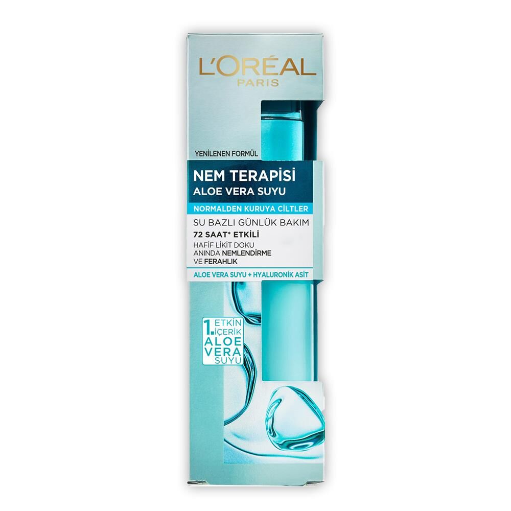 Loreal Paris Nem Terapisi Aloe Vera Suyu Normalden Kuruya Ciltler 70 ml