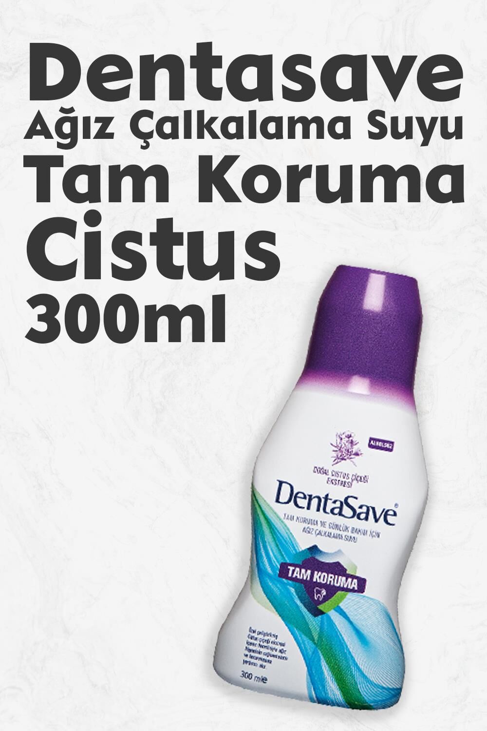 Dentasave Cistus Tam Koruma Çalkalama Suyu 300 ml