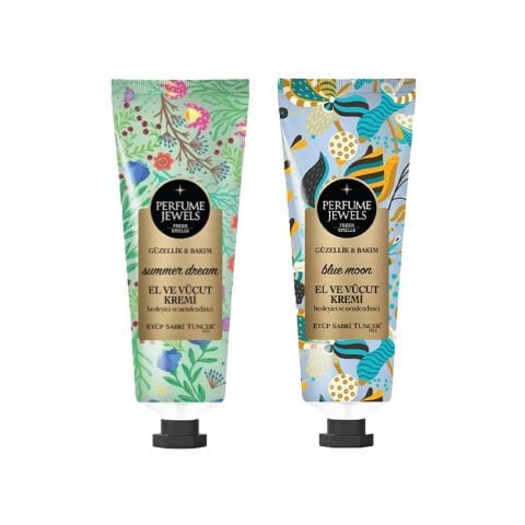 Eyüp Sabri Tuncer Perfume Jewels Summer Dream ve Blue Moon El Kremi 50ML