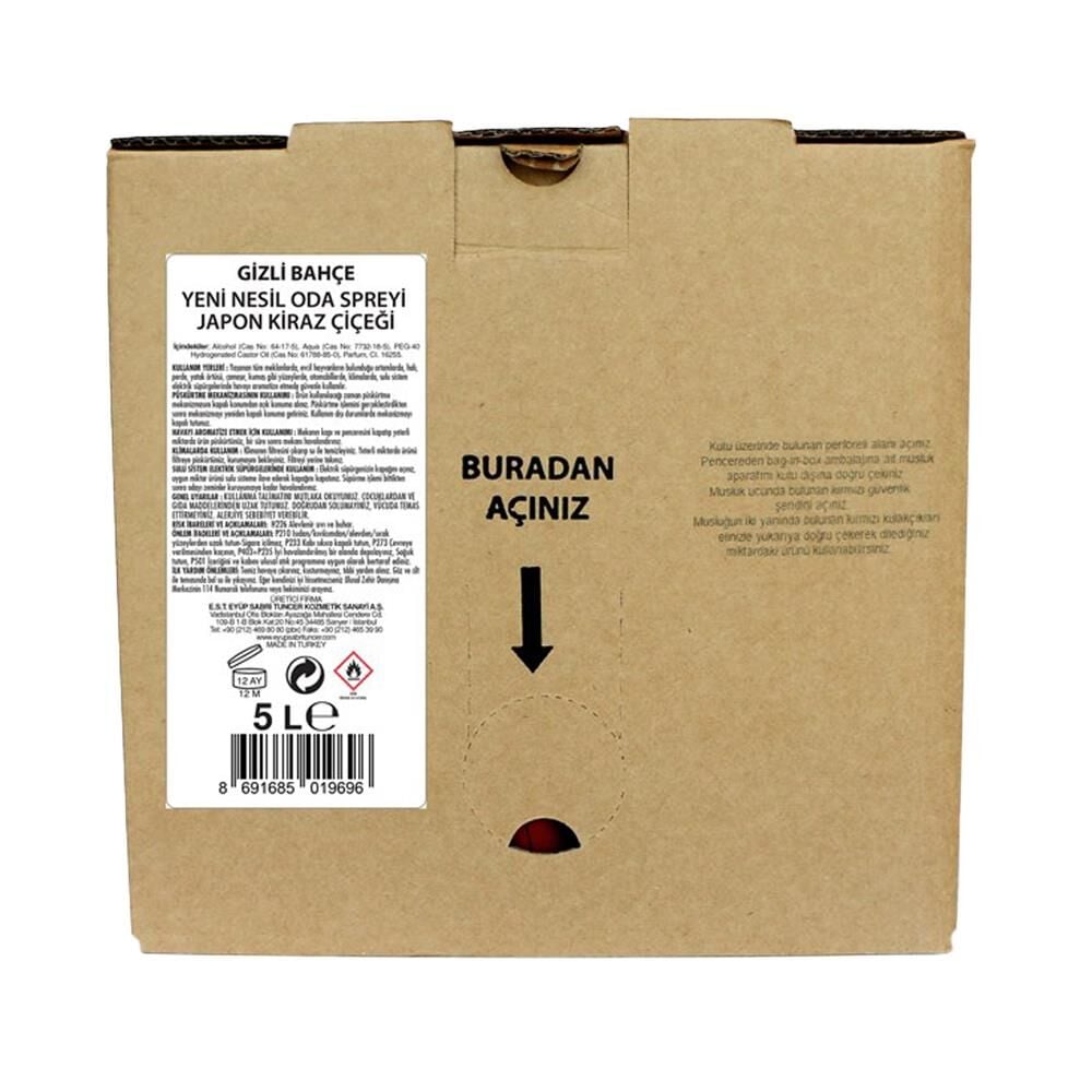 Eyüp Sabri Tuncer Japon Kiraz Çiçeği Oda Spreyi 5 lt