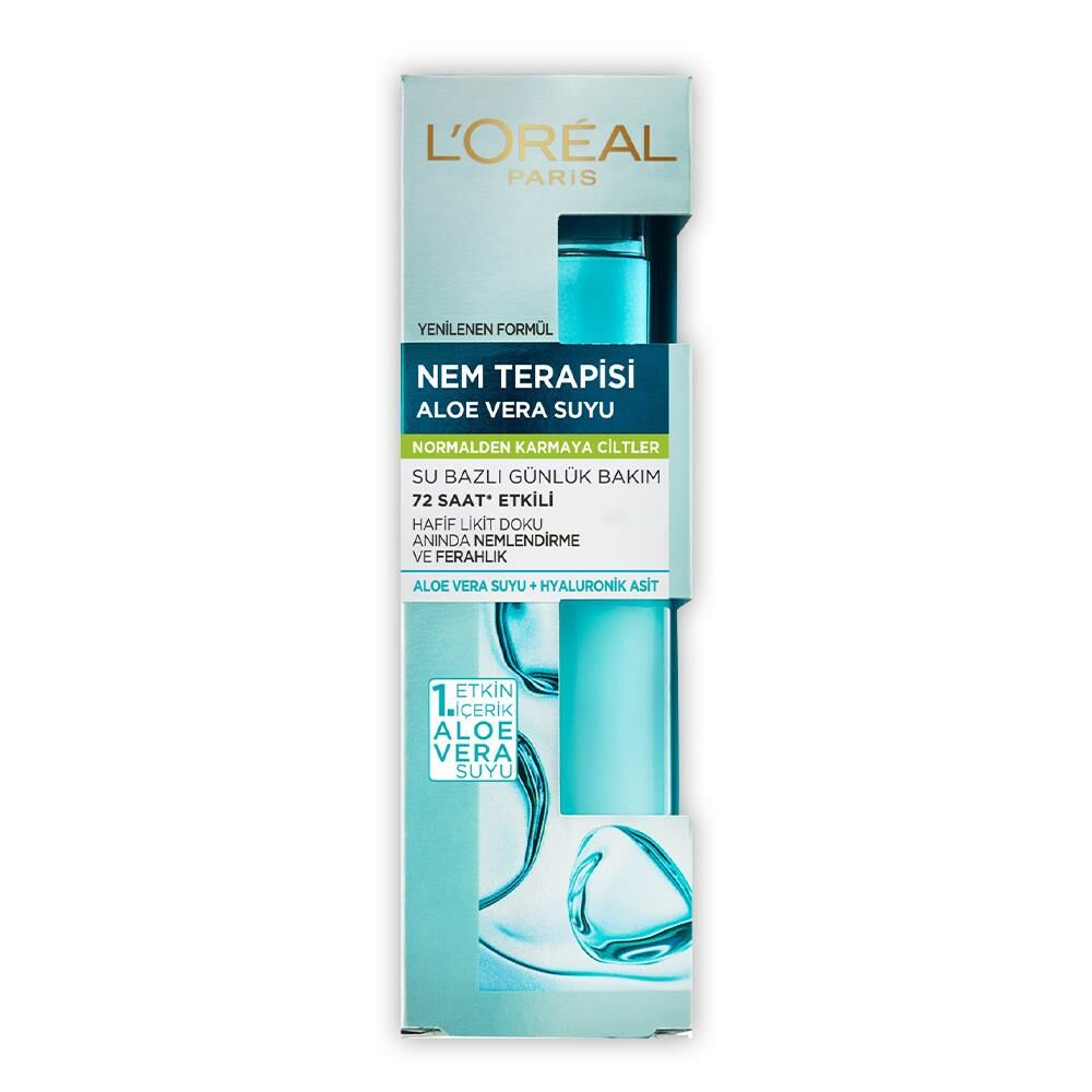 Loreal Paris Nem Terapisi Aloe Vera Suyu Normalden Karmaya Ciltler 70 ml