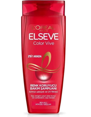 Elseve L'oréal Paris Colorvive Renk Koruyucu Bakım Şampuanı 2'si 1 Arada 360 ml
