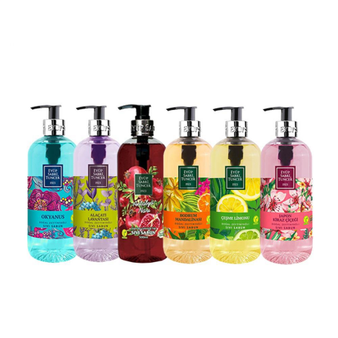 Eyüp Sabri Tuncer Düvenci Toptan 6' lı 500 ml Sıvı Sabun Model 24