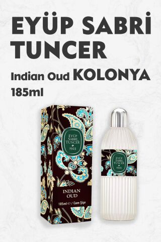Eyüp Sabri Tuncer Indian Oud Kolonyası 185 ml - Cam Şişe