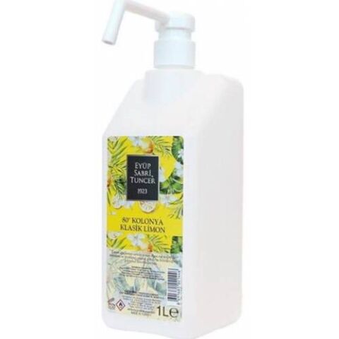 Eyüp Sabri Tuncer Klasik Limon Kolonyası Sprey Başlıklı 1 lt