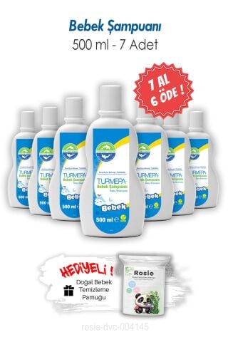 7 AL 6 ÖDE Turmepa Bebek Şampuanı 500 ML ve ROSIE