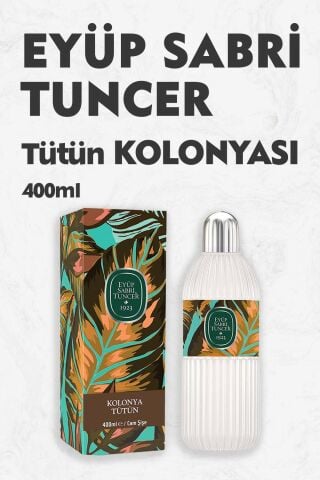 Eyüp Sabri Tuncer Tütün Kolonyası Cam Şişe 400 ML