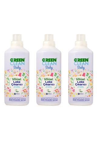 U Green Clean Baby Leke Çıkarıcı 1 L x 3