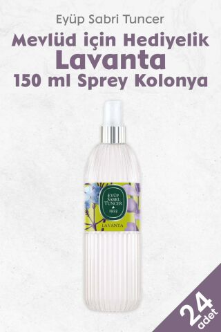 Eyüp Sabri Tuncer Lavanta Kolonyası 150 ML x 24 adet