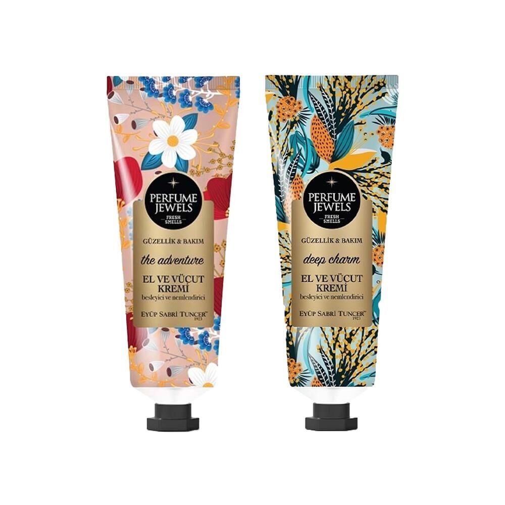 Eyüp Sabri Tuncer Perfume Jewels The Adventure ve Deep Charm El Kremi 50ML
