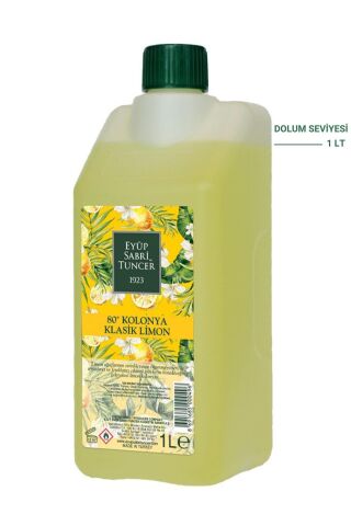 Eyüp Sabri Tuncer Klasik Limon Kolonyası Yedek Şişe 1 Litre