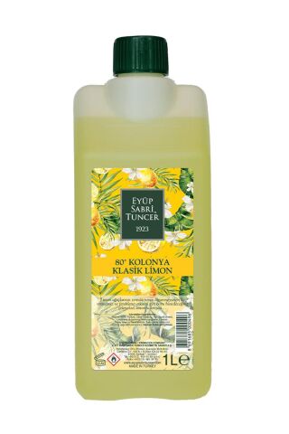 Eyüp Sabri Tuncer Klasik Limon Kolonyası Yedek Şişe 1 Litre