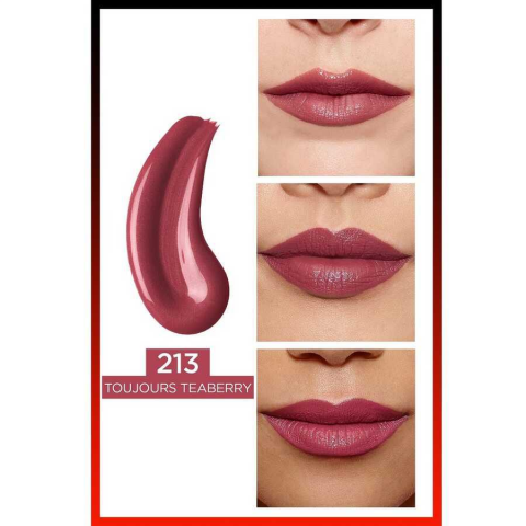 Loreal Paris 3 Adet 24H Kalıcı Likit Ruj & Balm 213 Toujours Teaberry ve ROSIE