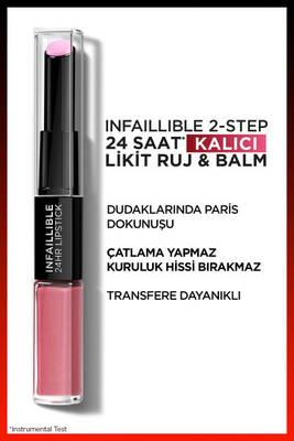 Loreal Paris 3 Adet 24H Kalıcı Likit Ruj & Balm 213 Toujours Teaberry ve ROSIE