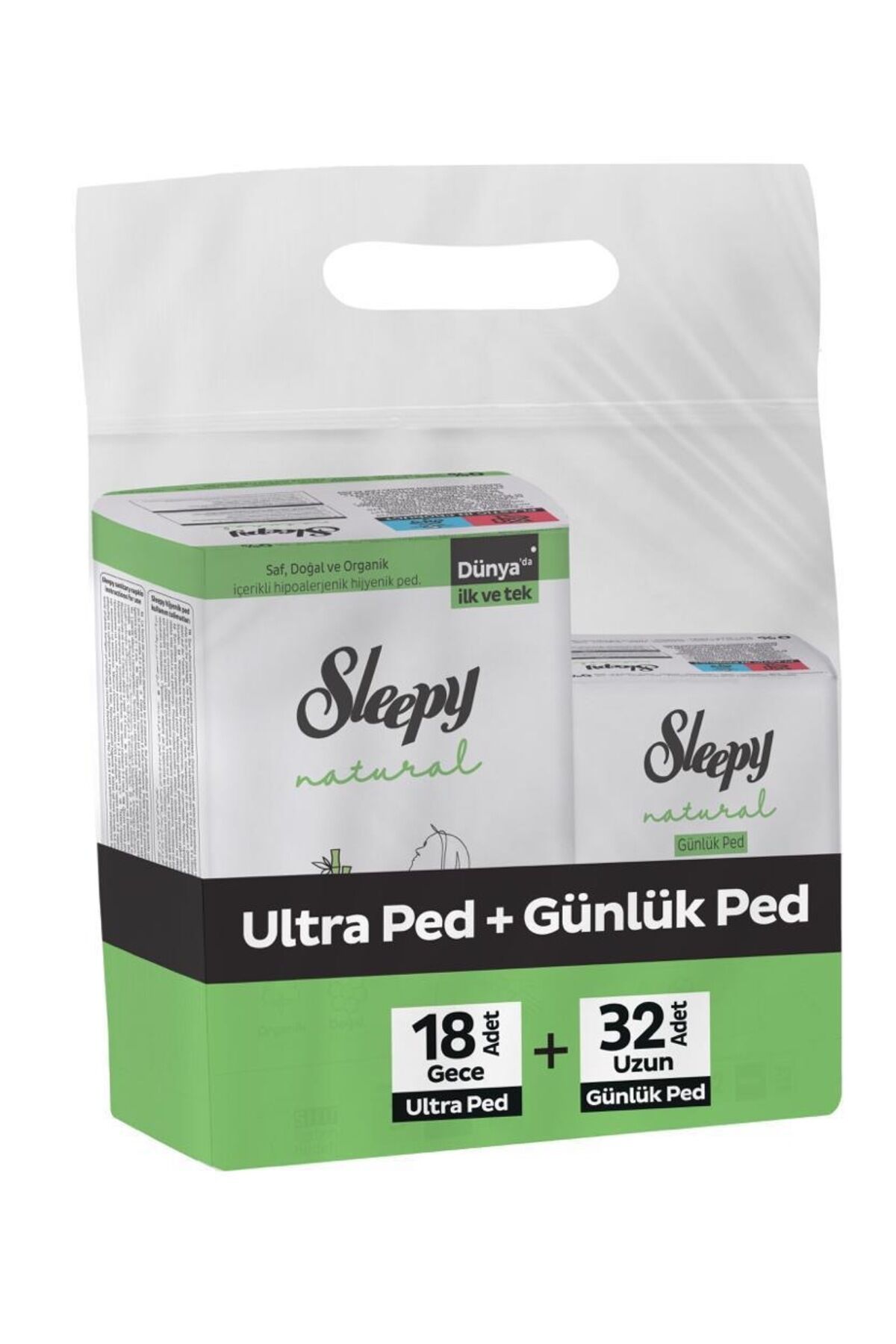 Ped Gece 18 Adet + Günlük 32 Adet Set