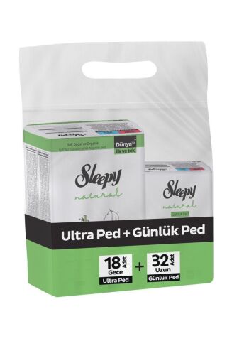 Ped Gece 18 Adet + Günlük 32 Adet Set