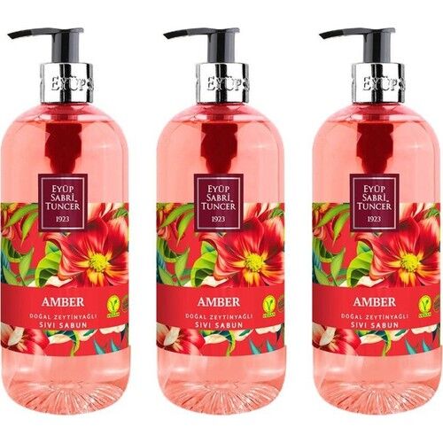 Eyüp Sabri Tuncer Sıvı Sabun Amber 500 ml x 3 Adet