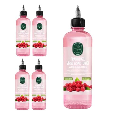 Eyüp Sabri Tuncer Frambuazlı Sirke & Saç Toniği 500 ml X 5