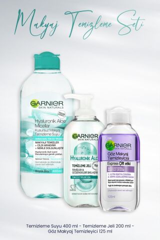 Garnier Makyaj Temizleme Seti