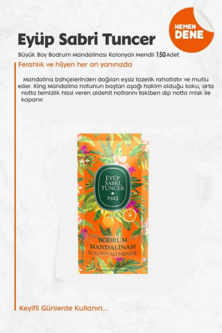 Kolonyalı Mendil Limon 50'li, 150'li Okyanus ve Mandalina, Macadamia Losyon 250 ml Rosie