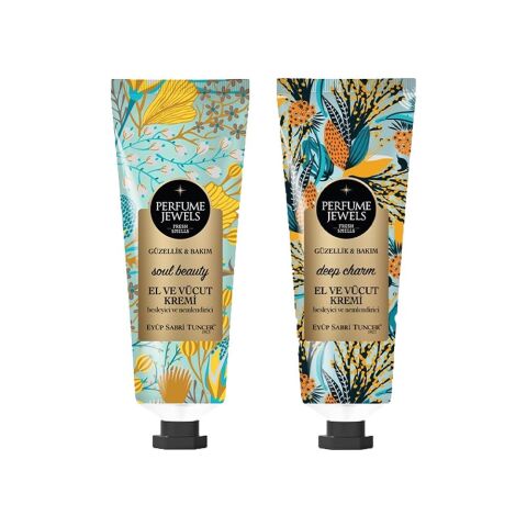 Eyüp Sabri Tuncer Perfume Jewels Soul Beauty ve Deep Charm El ve Vücut Kremi 50 ml