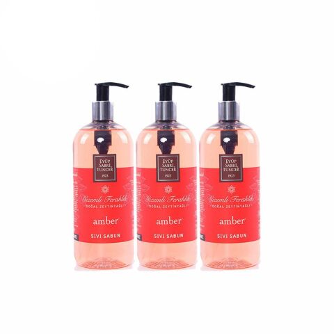 Eyüp Sabri Tuncer Sıvı Sabun Amber 500 ml x 3