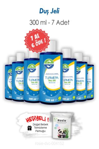 7 AL 6 ÖDE Turmepa Duş Jeli 300 ML ve ROSIE