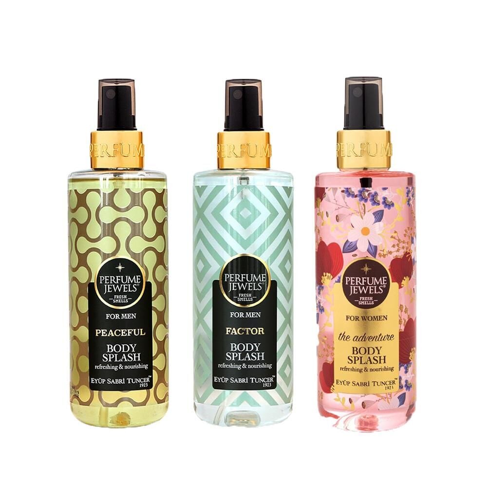 Eyüp Sabri Tuncer Vücut Spreyi Peaceful, Factor ve The Adventure