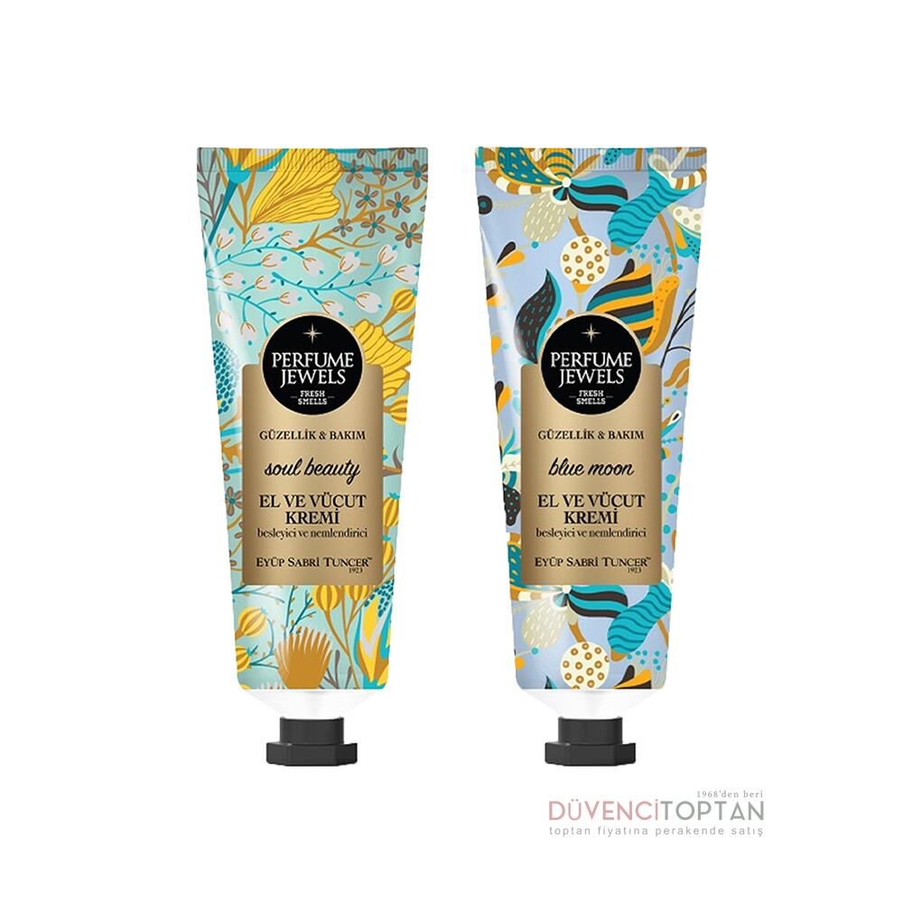 Eyüp Sabri Tuncer Perfume Jewels Soul Beauty ve Blue Moon El ve Vücut Kremi 50 ml