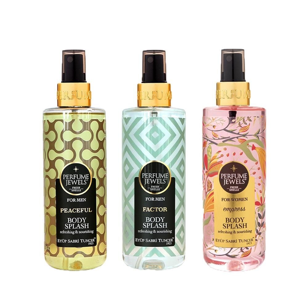 Eyüp Sabri Tuncer Vücut Spreyi Peaceful, Factor ve Empress