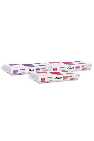 Sleepy Easy Clean Lilyum+Kiraz Ç+Orkide Mopa Uyumlu Yer Temizlik Havlusu 3X20 (60 Yaprak)