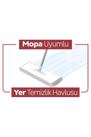 Sleepy Easy Clean Lilyum+Kiraz Ç+Orkide Mopa Uyumlu Yer Temizlik Havlusu 3X20 (60 Yaprak)