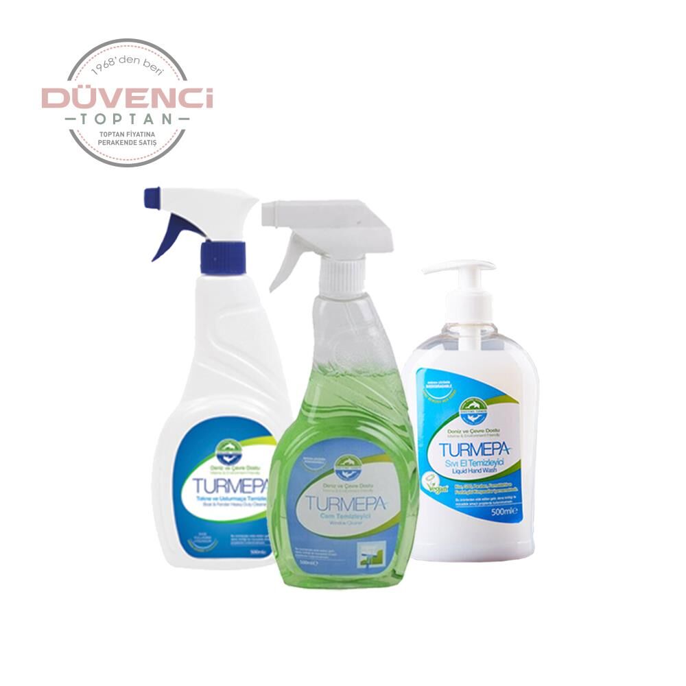 Düvenci Toptan Turmepa Temizlik Paketi 3' lü